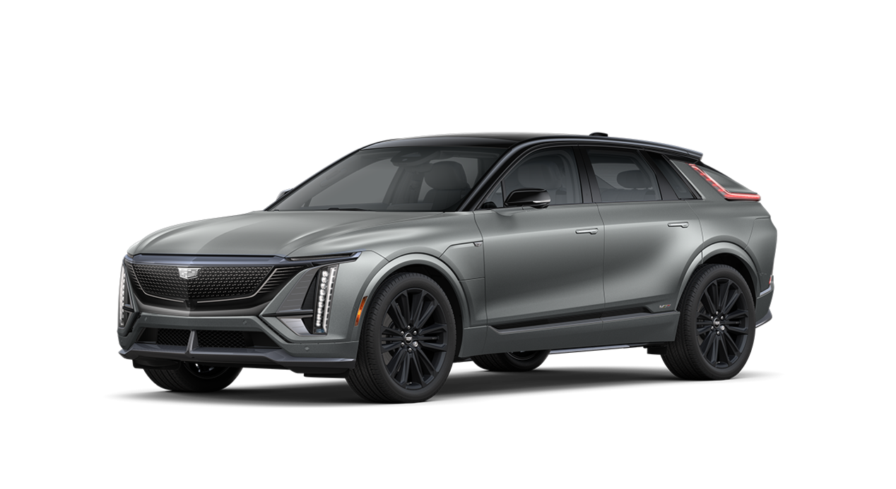 Three Quarter View of a Gray 2026 LYRIQ-V