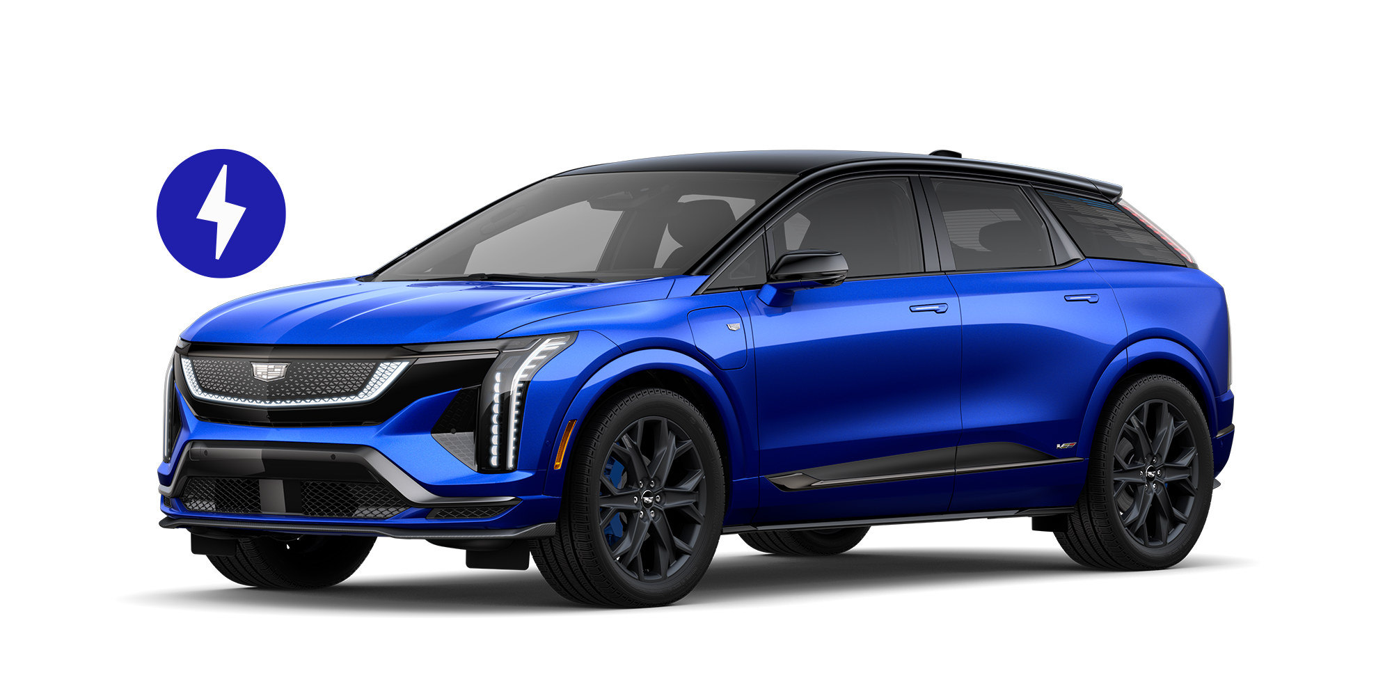 Front Angled View of a 2026 Cadillac OPTIQ-V