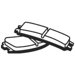 Drawing of Brake Pads