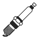 Drawing of a Spark Plug