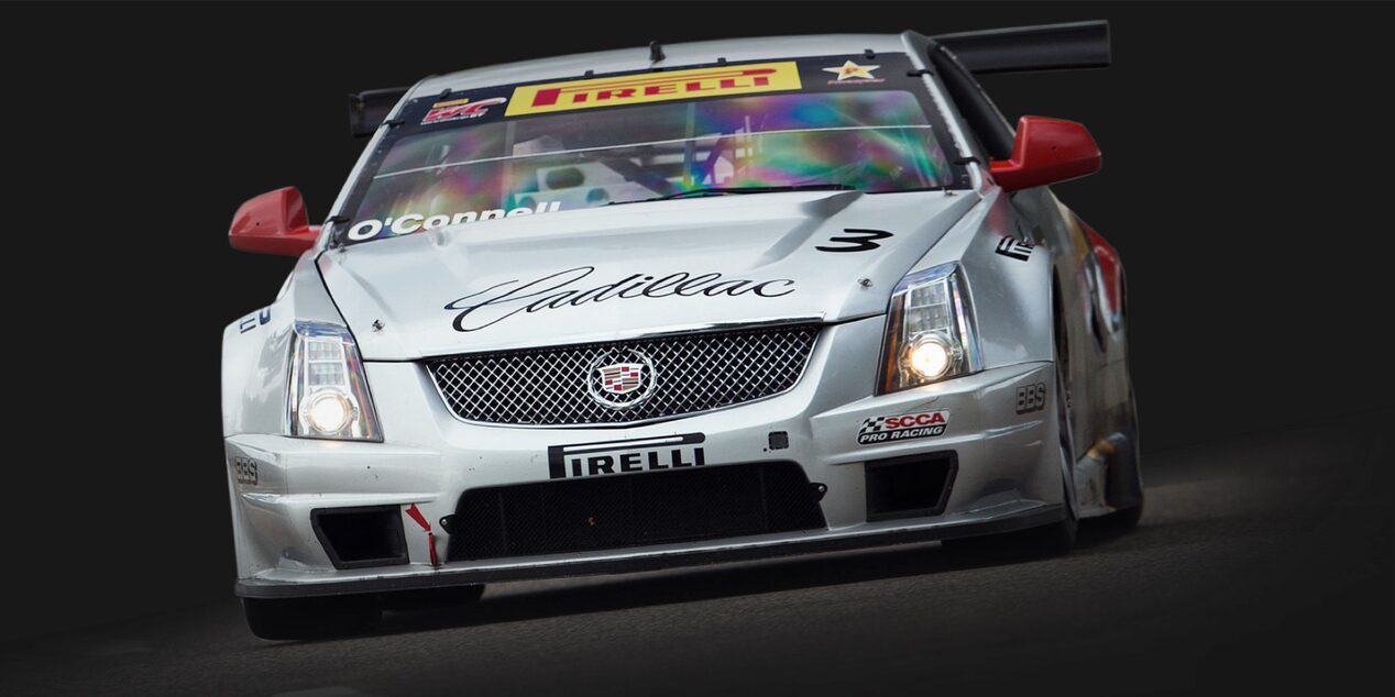 The Cadillac Racing CTS-V.R Heritage Racecar