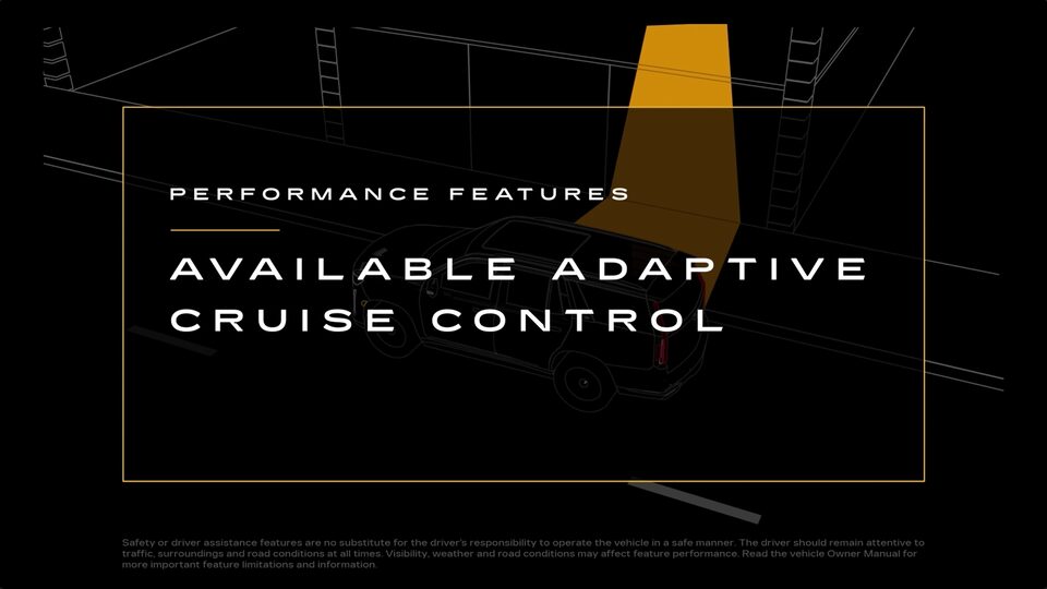 available adaptive cruise control