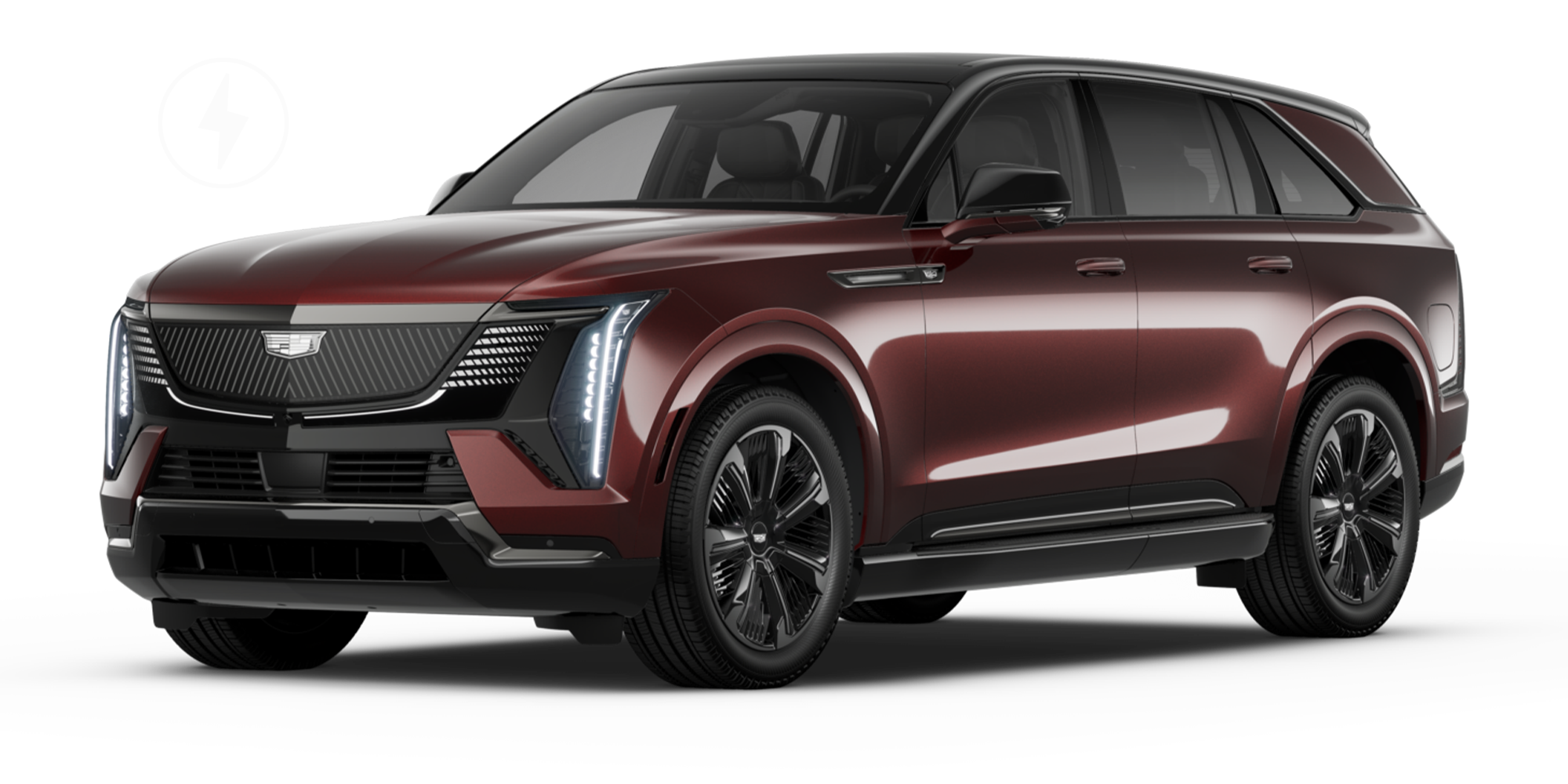 Three-quarter View of the 2026 ESCALADE IQ