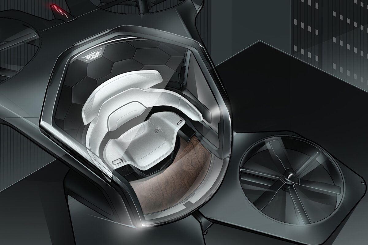 The Cadillac PersonalSpace Concept Vehicle Seat and Interior