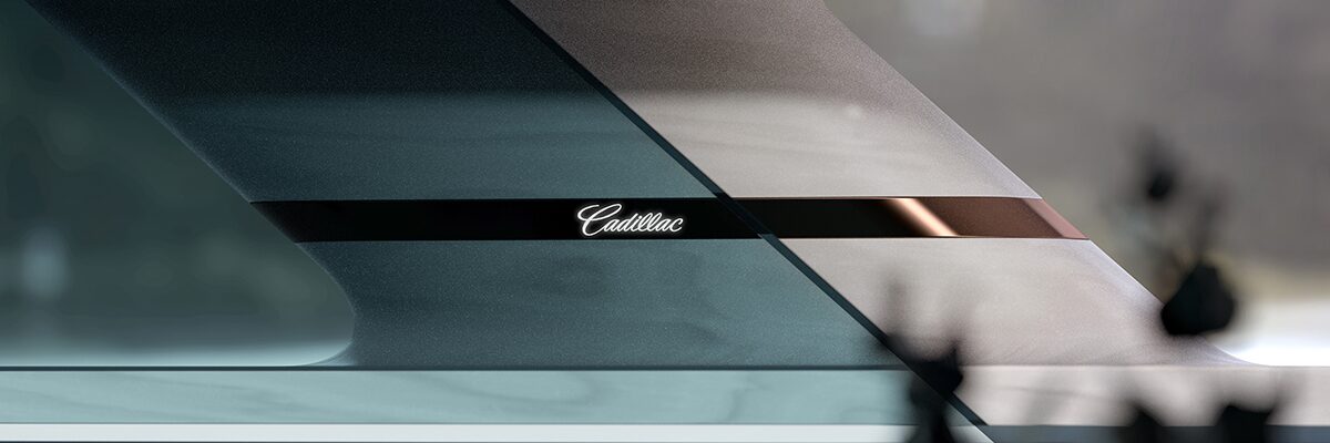 The Cadillac Logo on the Cadillac OpenSpace Concept Vehicle 