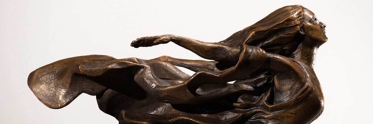 Close-Up Of Cadillac Metal Hood Ornament