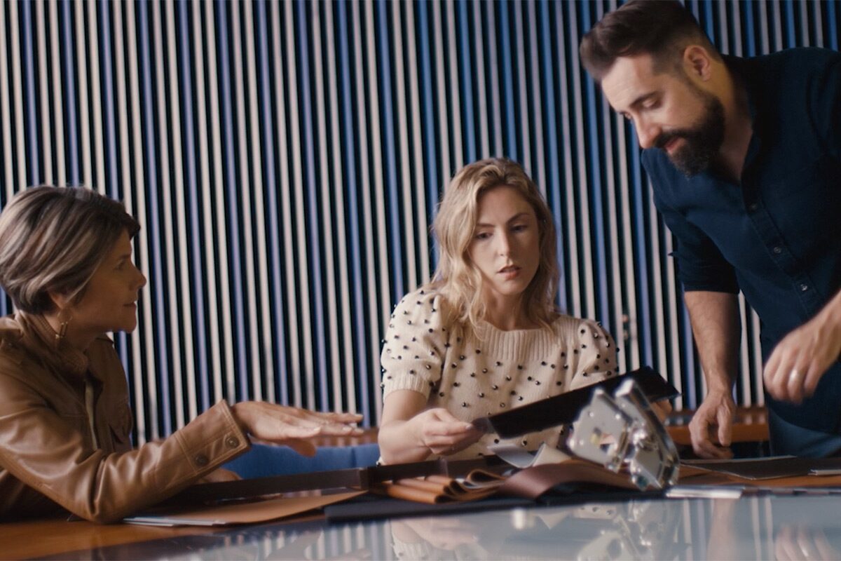 Cadillac Customers Meeting With A Cadillac Designer