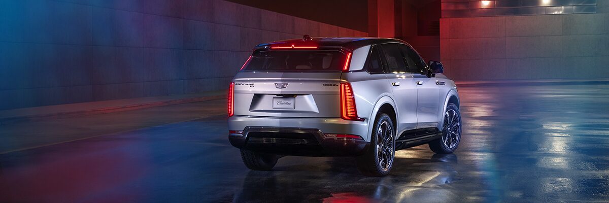Rear Profile Shot of the 2025 Cadillac ESCALADE IQ