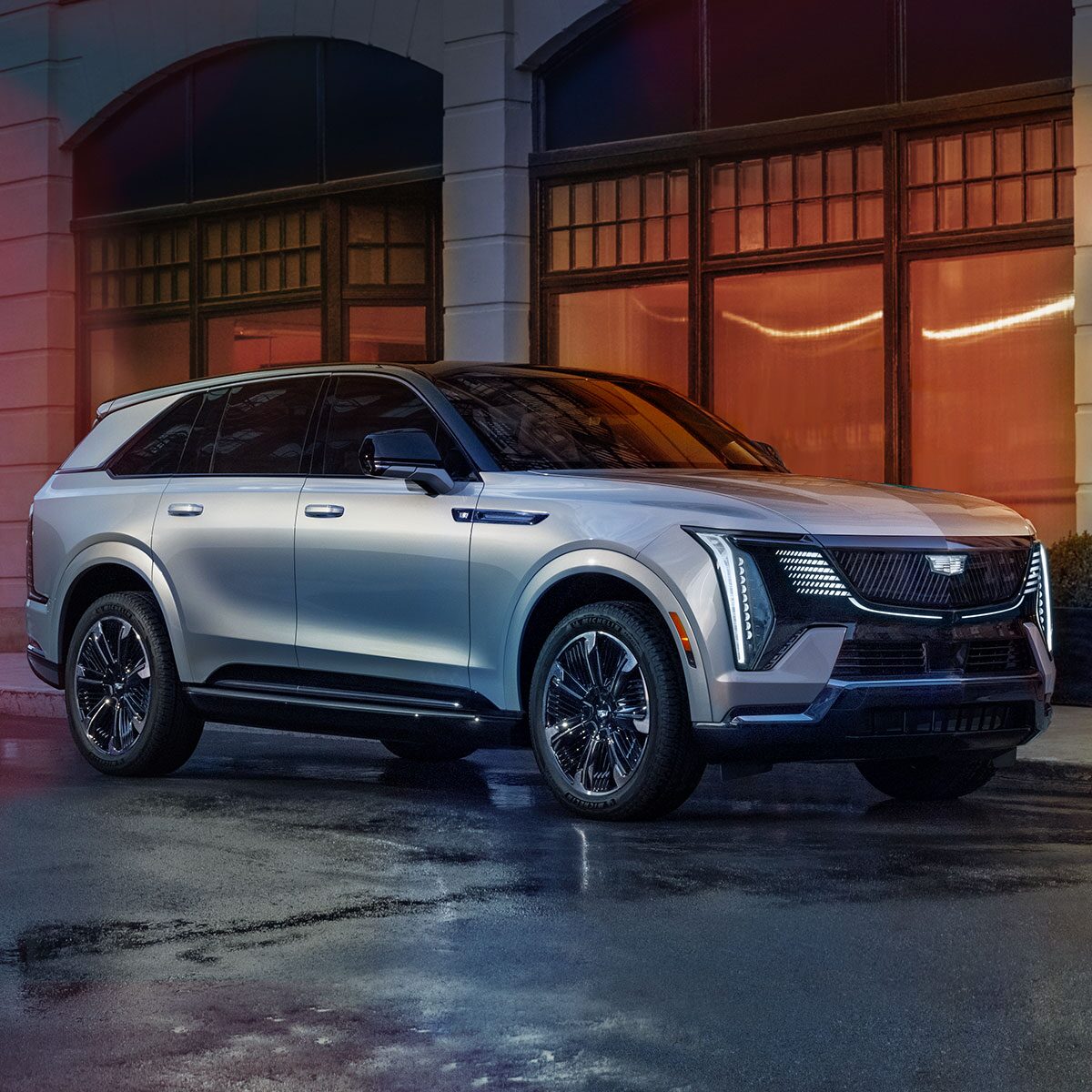 Front Profile of the 2025 Cadillac ESCALADE IQ