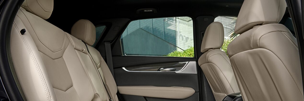 The Spacious Backseat Interior in The Luxurious Cadillac XT5