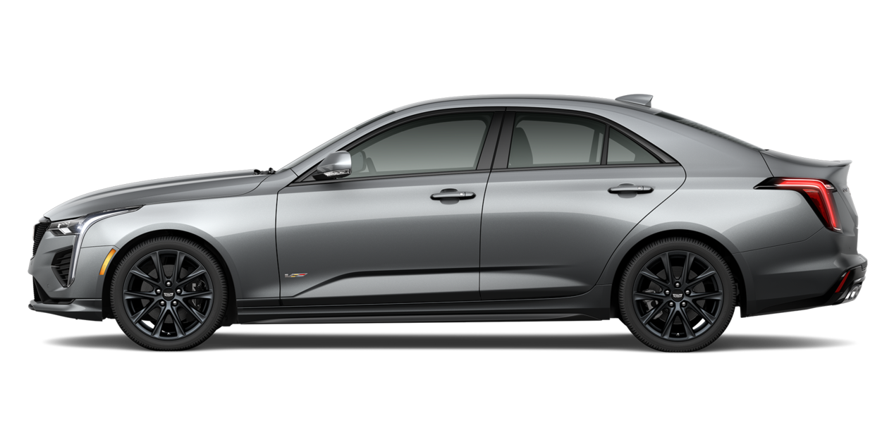 A Silver 2025 Cadillac CT4-V