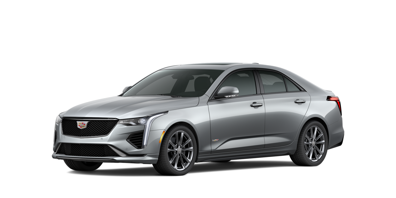 A Silver 2025 Cadillac CT4-V