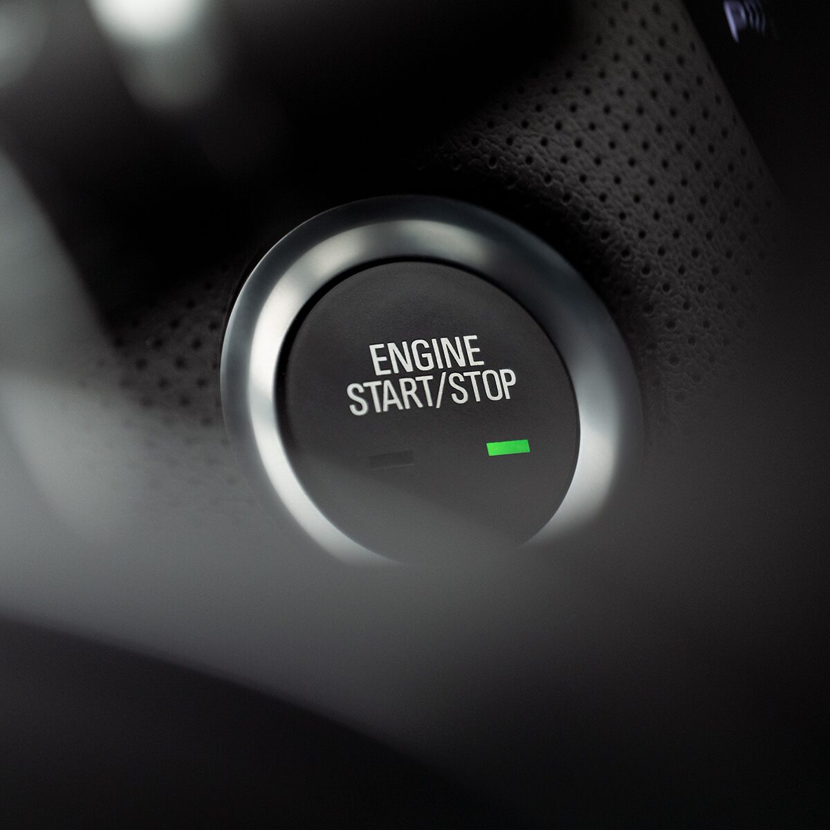 Close-up View of the 2026 CT4 Push-button Ignition