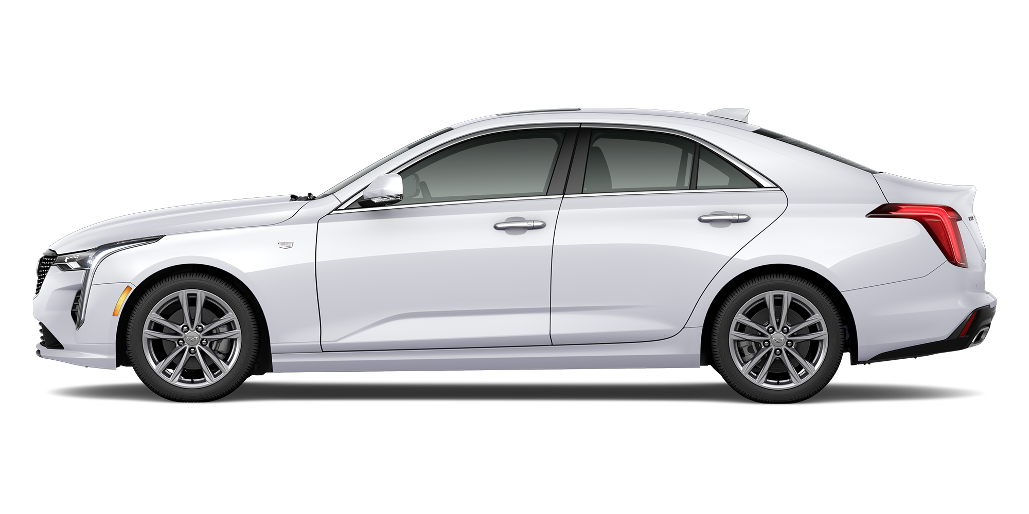A White 2026 CT4 Side Profile