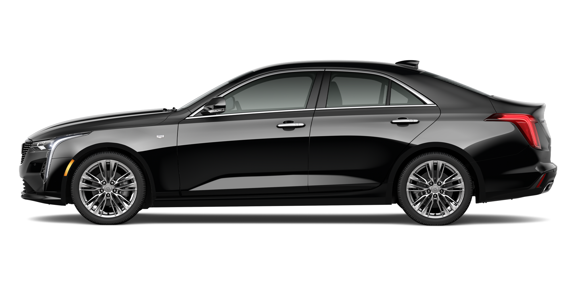 A Black 2026 CT4 Side Profile