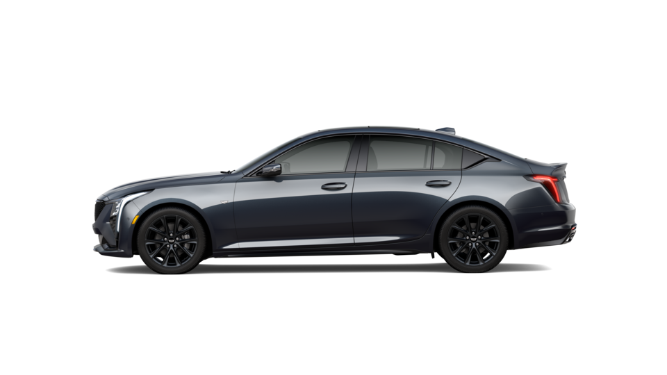 A Blue Profile of a Red 2025 Cadillac CT5