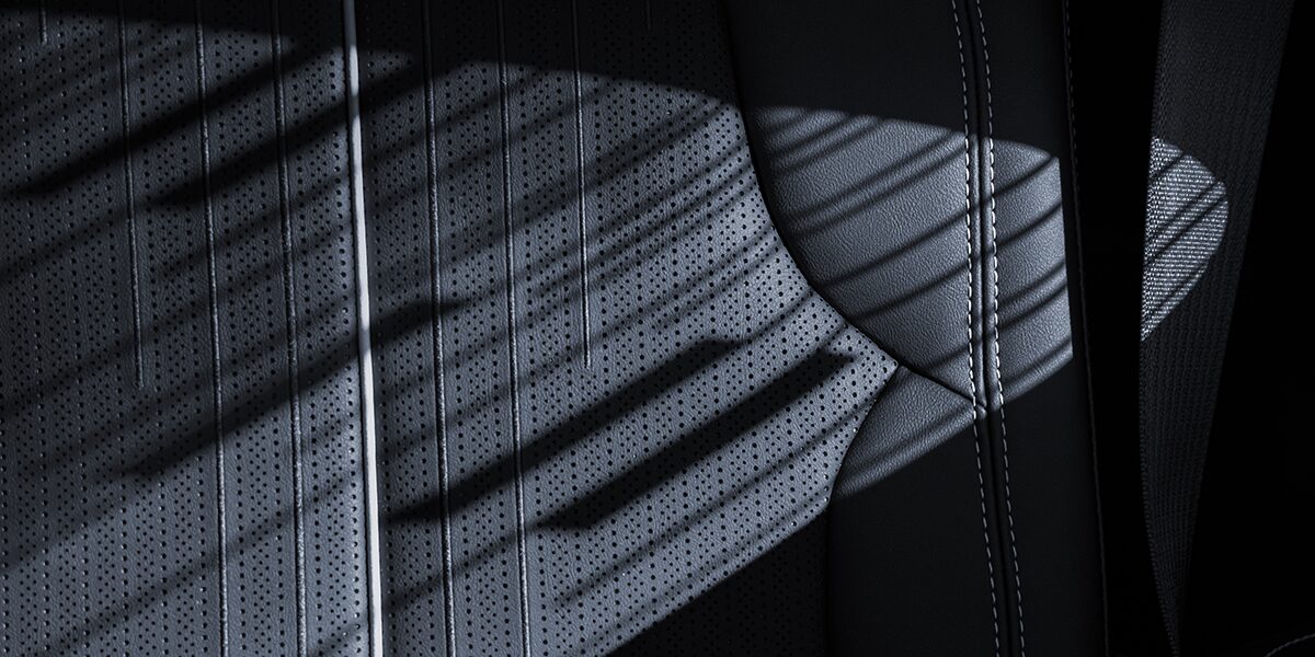 Close-up of Shadows on the 2026 VISTIQ'S Luxury Seating