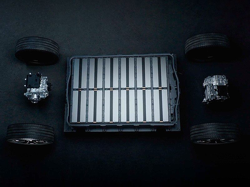 Top View of the 2026 ESCALADE IQ Regenerative Braking Architecture Under the Vehicle