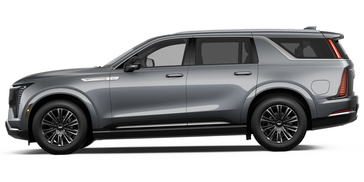 Side Profile of the 2026 Cadillac ESCALADE IQL Luxury