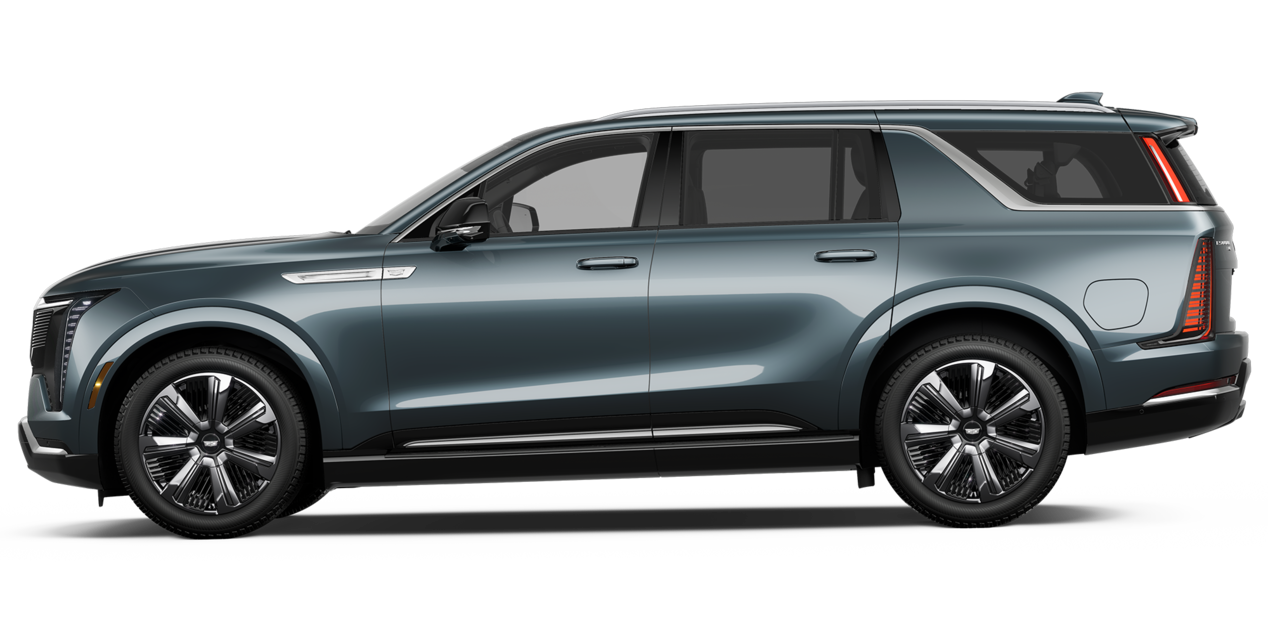 Side Profile of the 2026 Cadillac ESCALADE IQL Premium Luxury