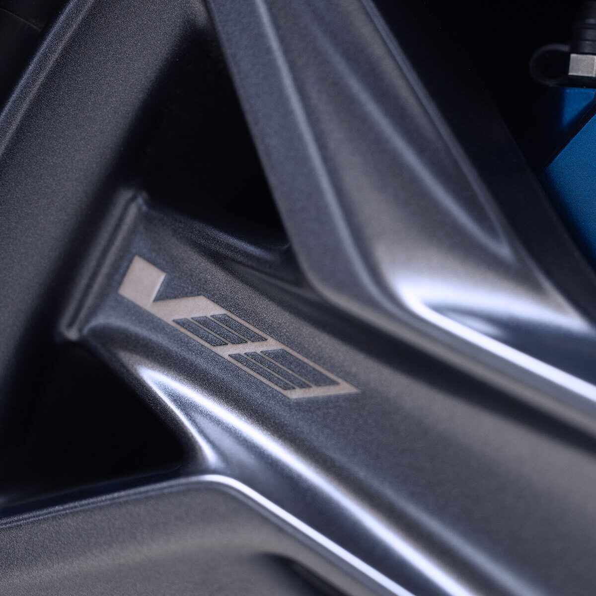 Close-up of the 2026 OPTIQ-V Brembo Performance Front Brakes