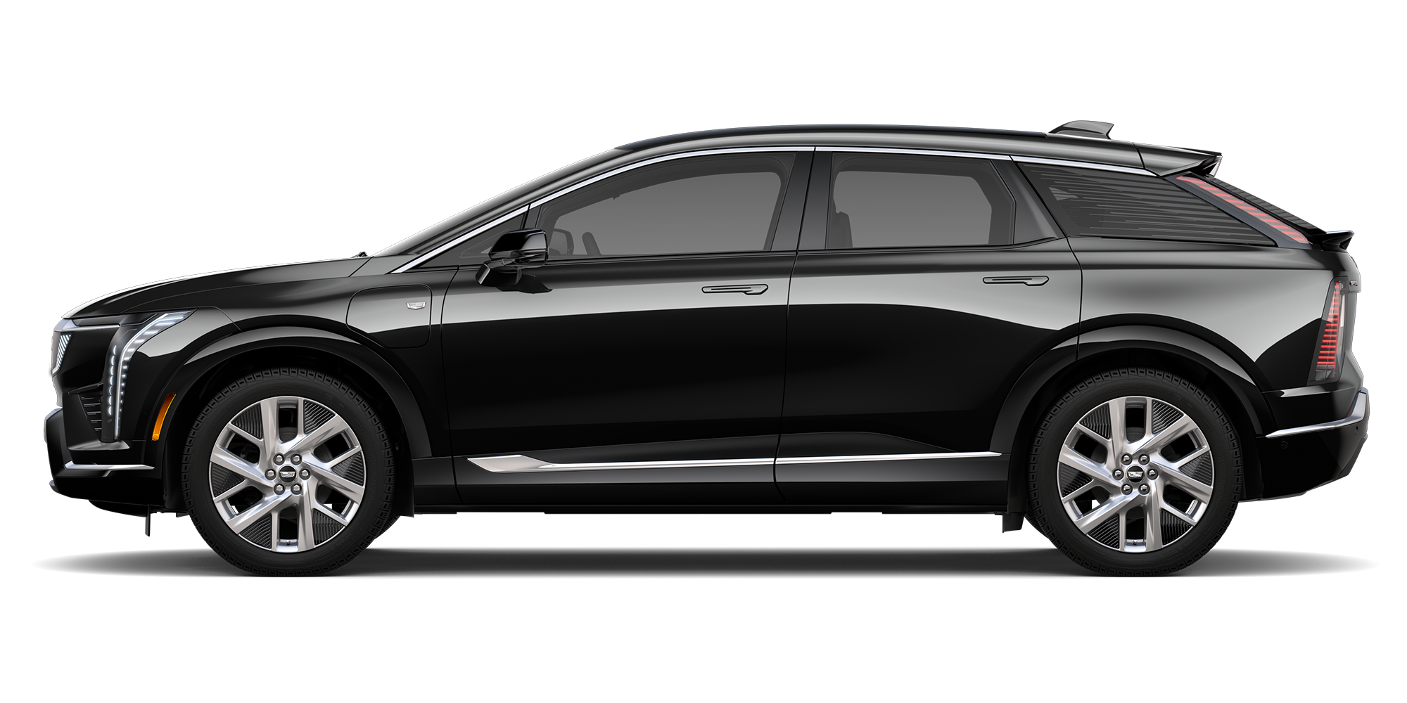 Side Profile View of a 2026 Cadillac OPTIQ Luxury Trim