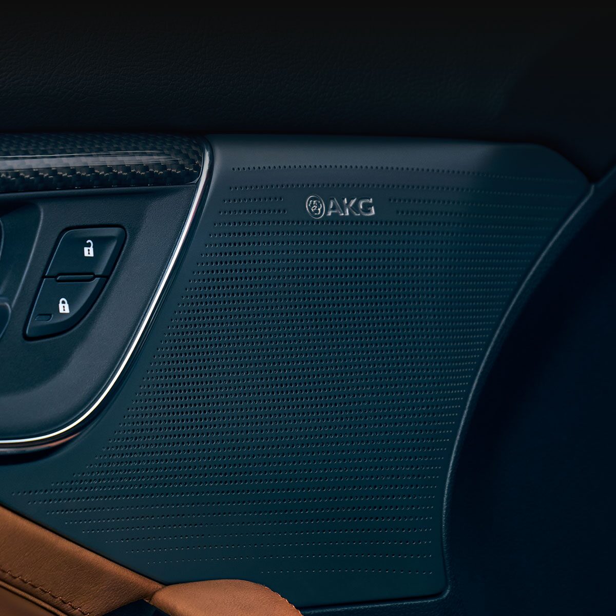  Close-Up View of Premium AKG Speakers in a 2026 Cadillac CT5