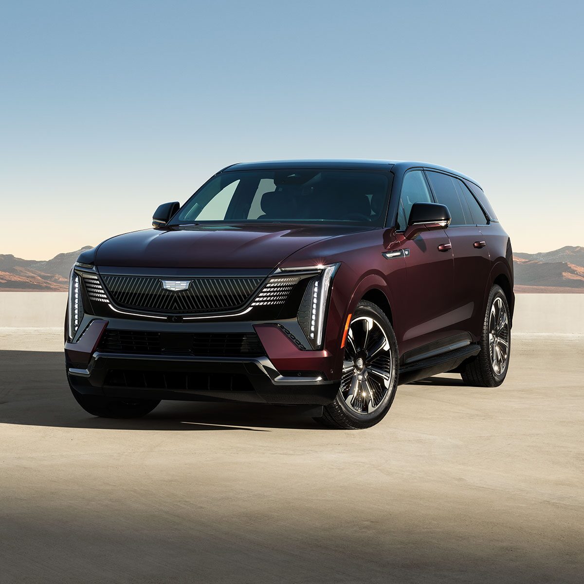 Close-Up of the Rims on the 2025 Escalade IQ