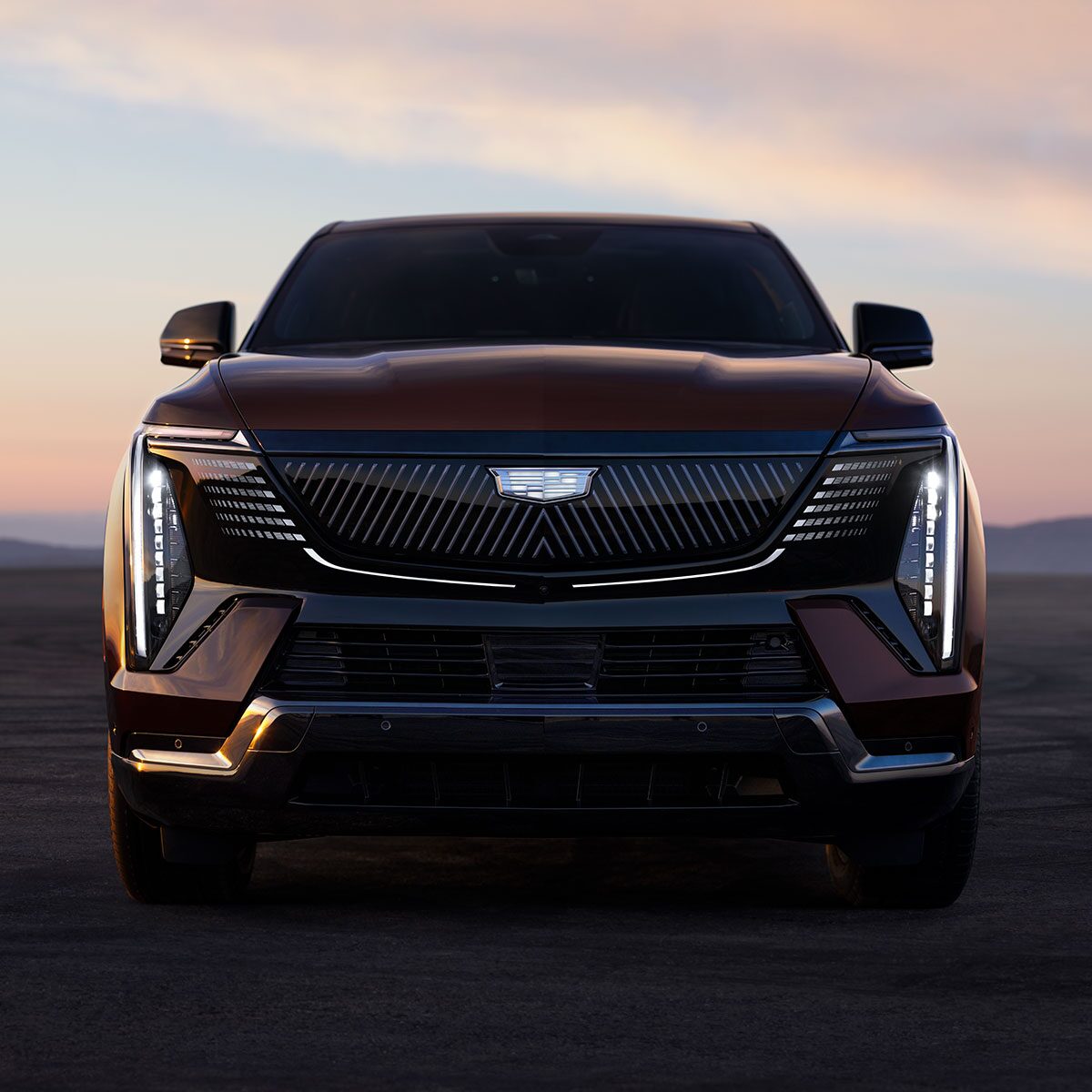 Rear View of the 2025 Cadillac Escalade IQ