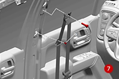 Seatbelt exchange