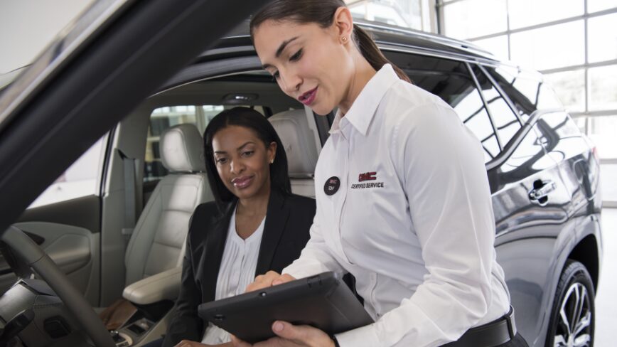 2023 GMC sierra Premium care service: tab2