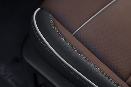 2023 GMC sierra Design: Interior Alpine Umber Leather