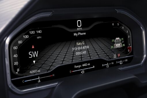 2023 GMC sierra Design: Interior Center Console