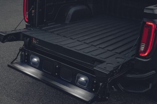 2023 GMC Groove Photography: Denali-X Tailgate Lighting