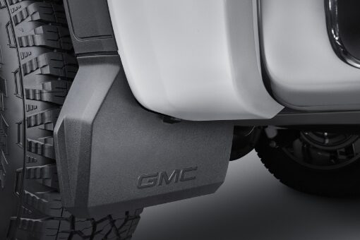 2023 GMC Groove Photography: Denali-X Rear Splash Guards