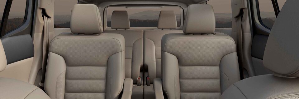 GMC Acadia SUV Interior Seating in Beige