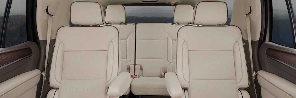 2021 GMC Yukon Denali's interior seats