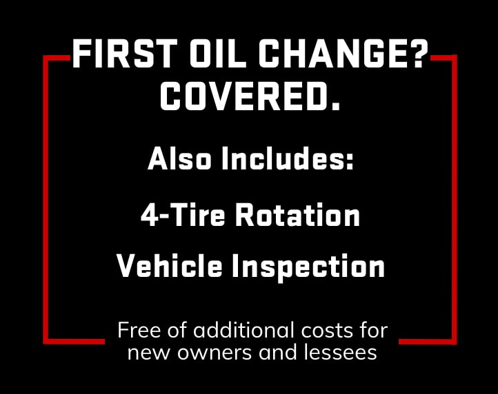 GMC Certified Service First Oil Change Covered