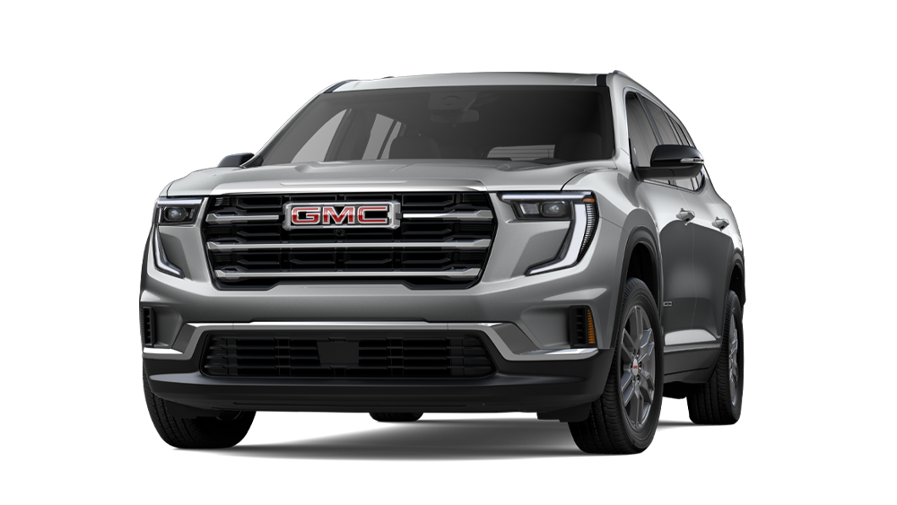 Front Three-Quarters View of the 2026 GMC Acadia Elevation 3 Row SUV