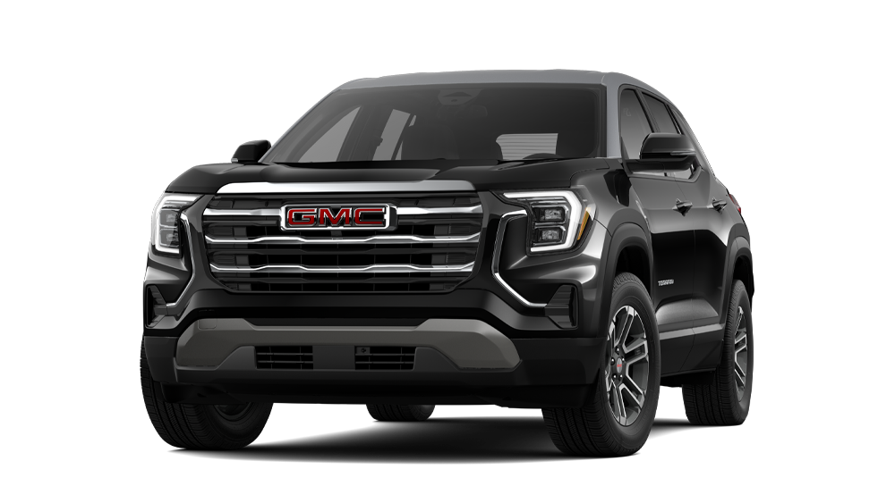 Front Three-Quarters View of the 2026 GMC Terrian Small SUV