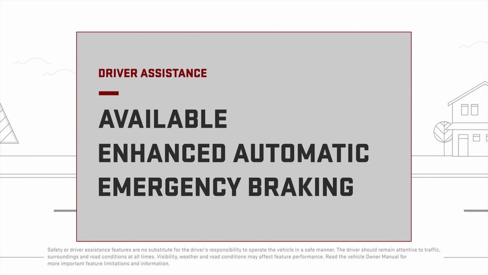 About Enhanced Automatic Emergency Braking