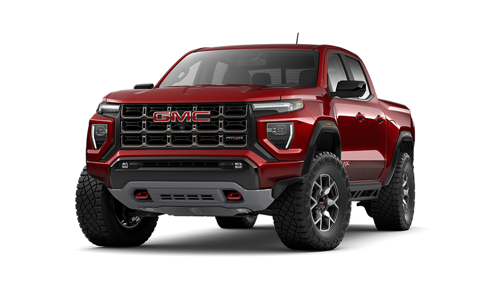 Front Three-Quarters View of the GMC Canyon AT4X Off-Road Pickup Truck