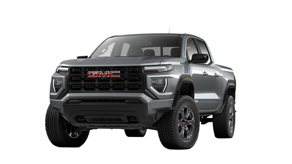 Front Three-Quarters View of the GMC Canyon Mid-Size Truck