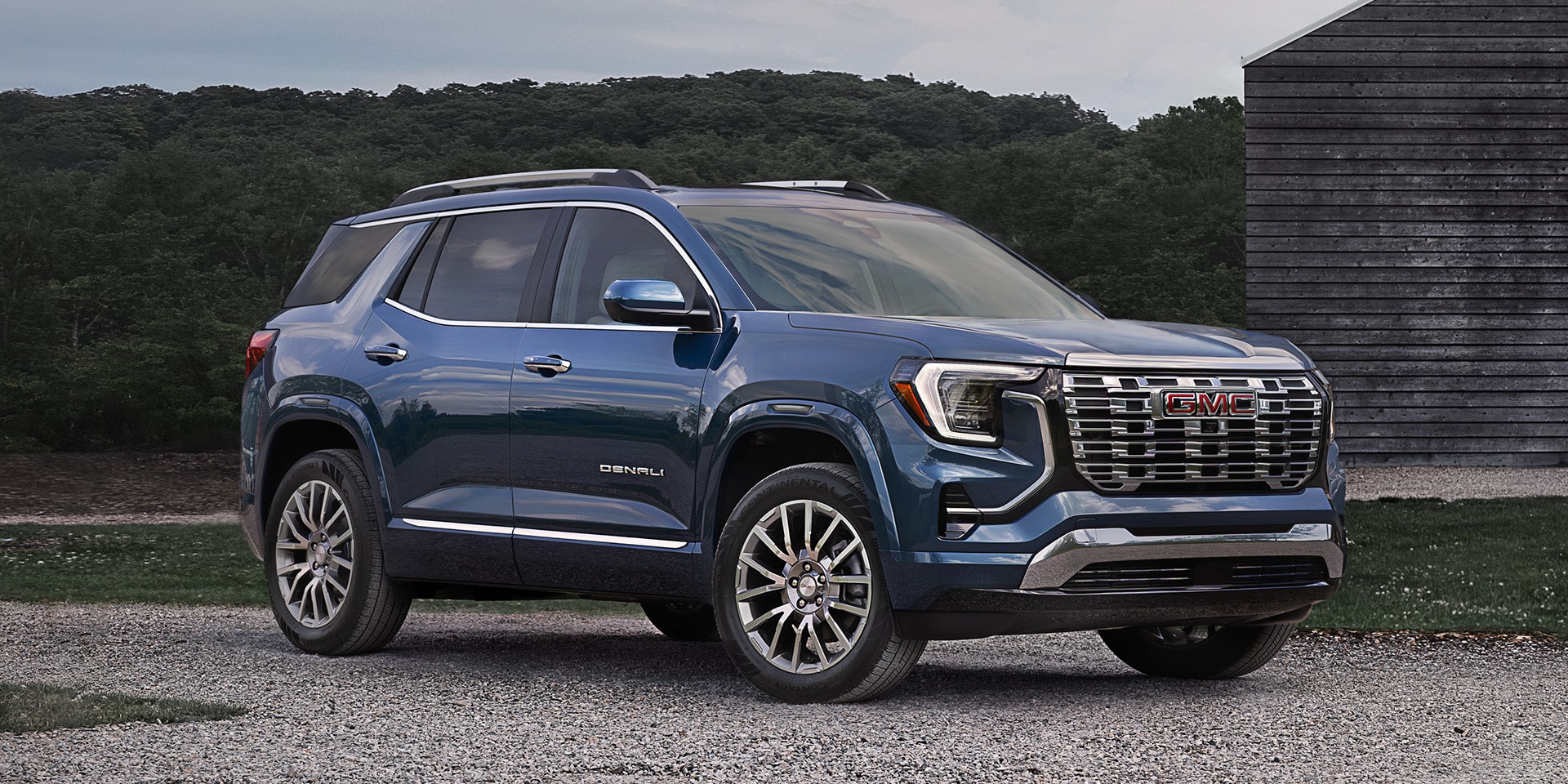 Exterior Profile View of the GMC Terrain Denali Luxury Compact SUV