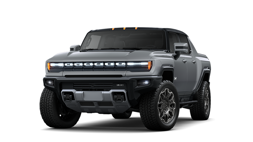 GMC HUMMER EV electric truck side profile view