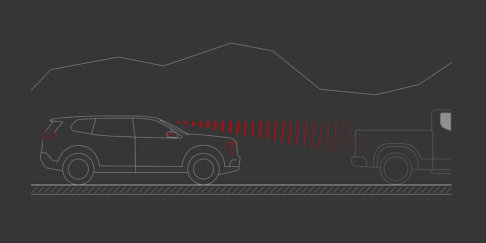 Forward Collision Alert Graphic