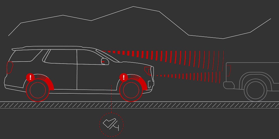 Enhanced Auto Emergency Breaking Graphic