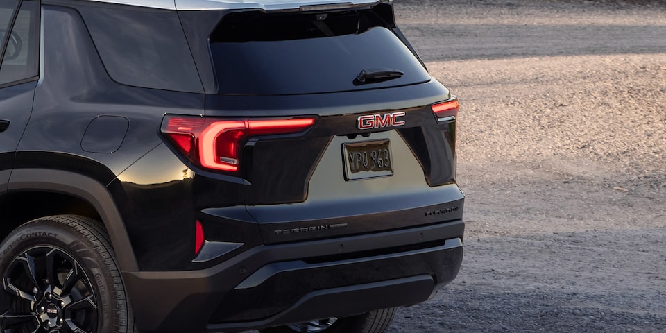 Rear View of the GMC Terrain Small SUV