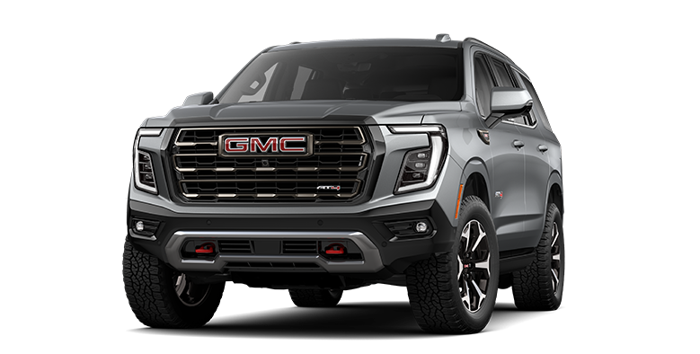 Front View of the 2025 GMC Yukon AT4 Ultimate Full-Size Off-Road SUV