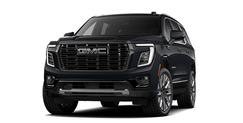 Front View of the 2025 GMC Yukon Denali Ultimate Luxury Large SUV